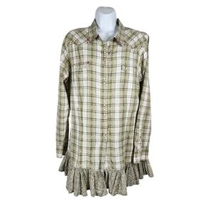 ROPER PEARL SNAP TUNIC TOP OR MINI DRESS